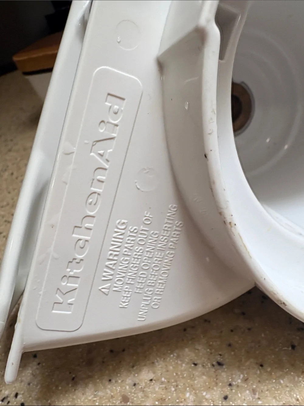 KitchenAid White attachment RVSA Rotor Slicer/Shredder & Instruction Manual